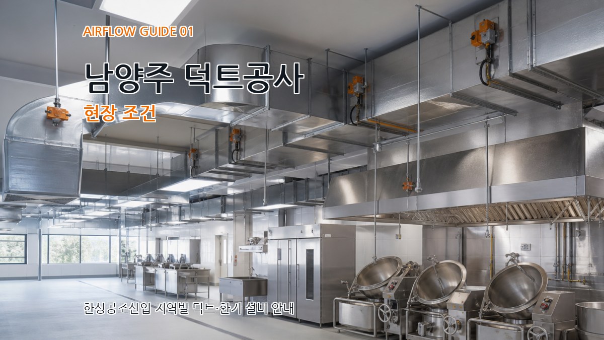 남양주 덕트공사