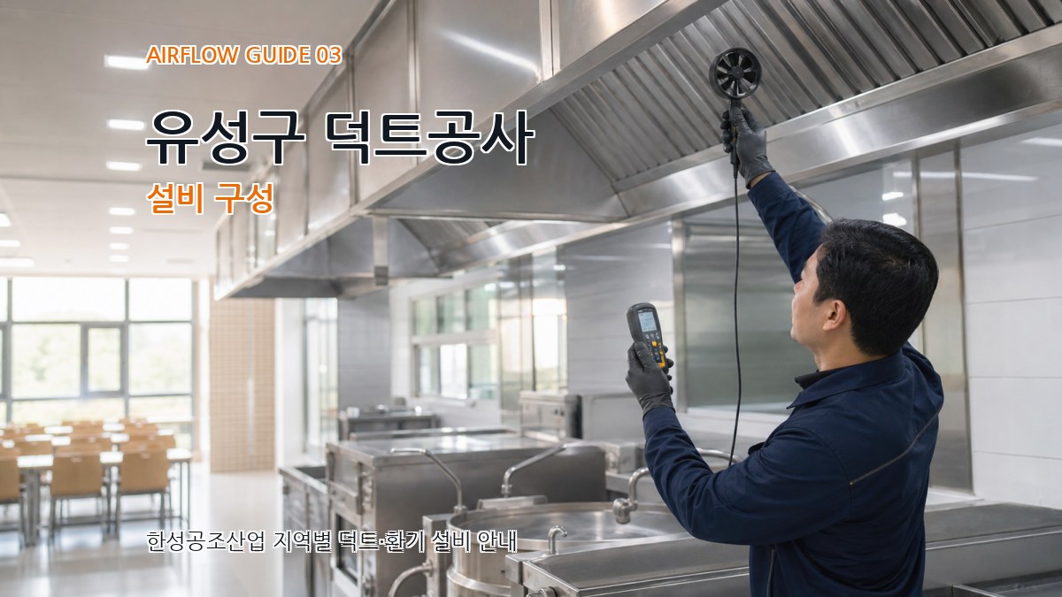 유성구 덕트공사 설비 구성