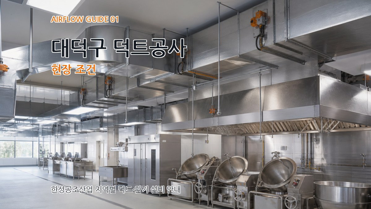 대덕구 덕트공사