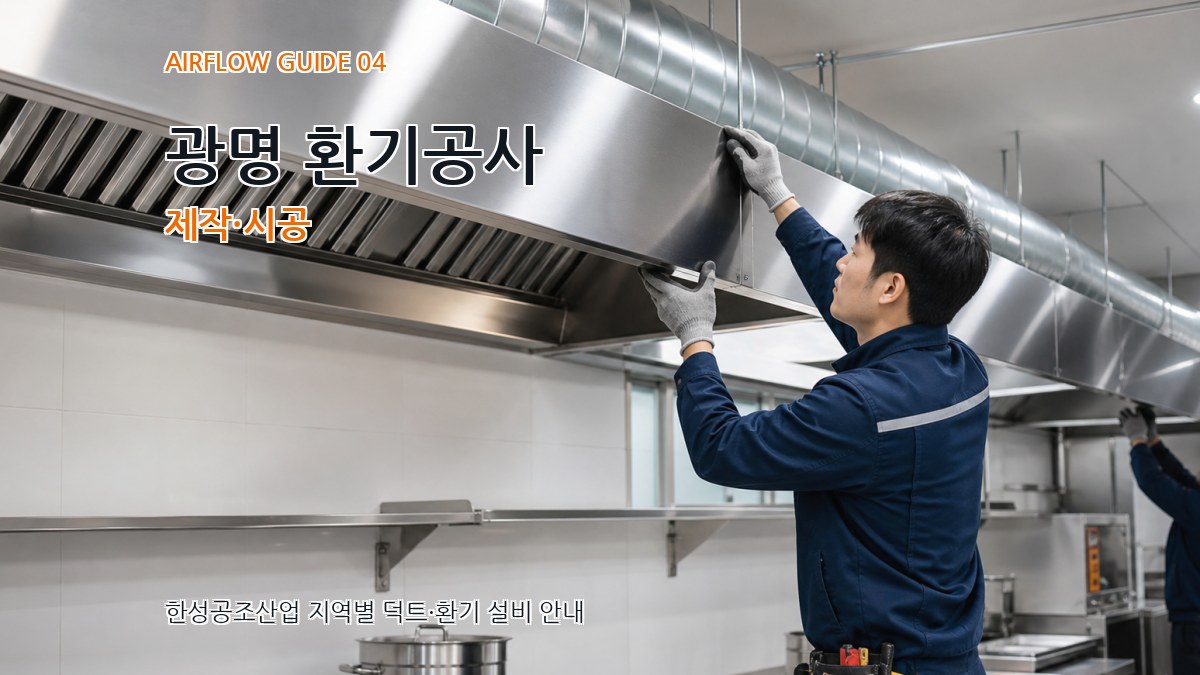 광명 환기공사 제작·시공