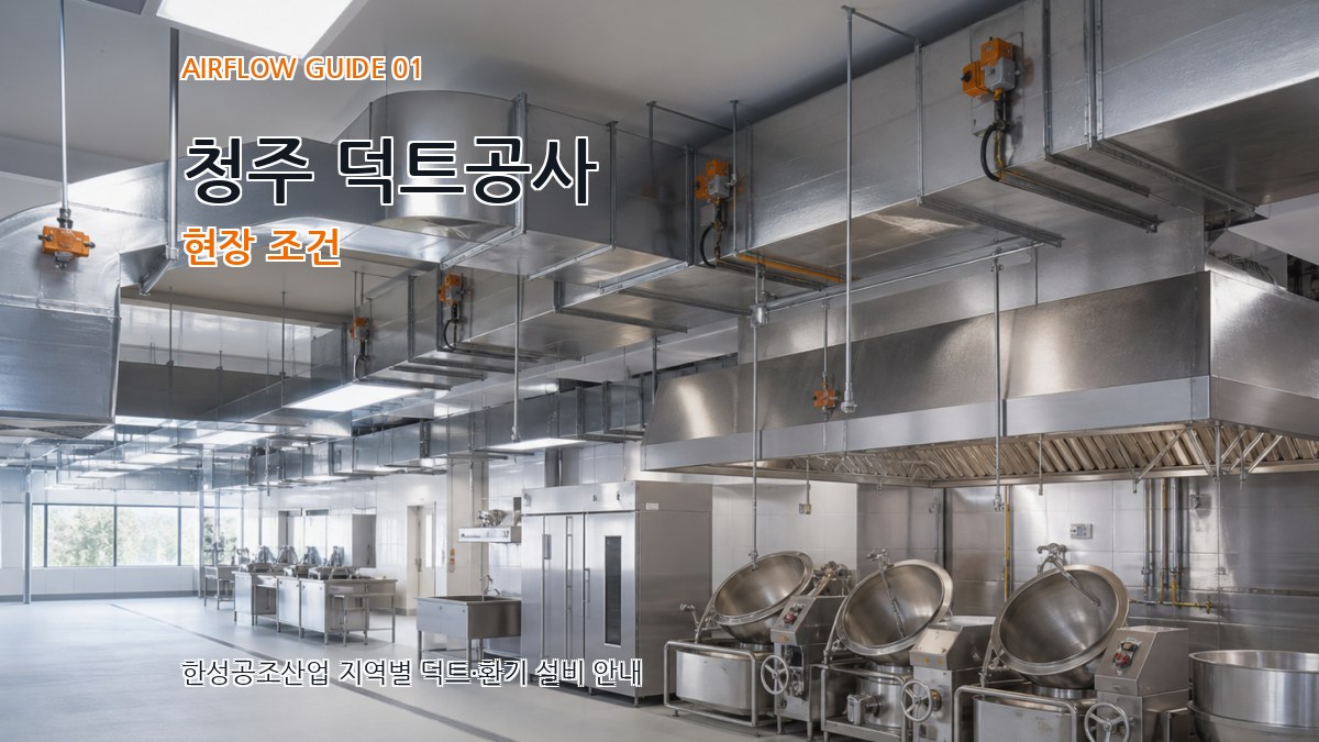 청주 덕트공사