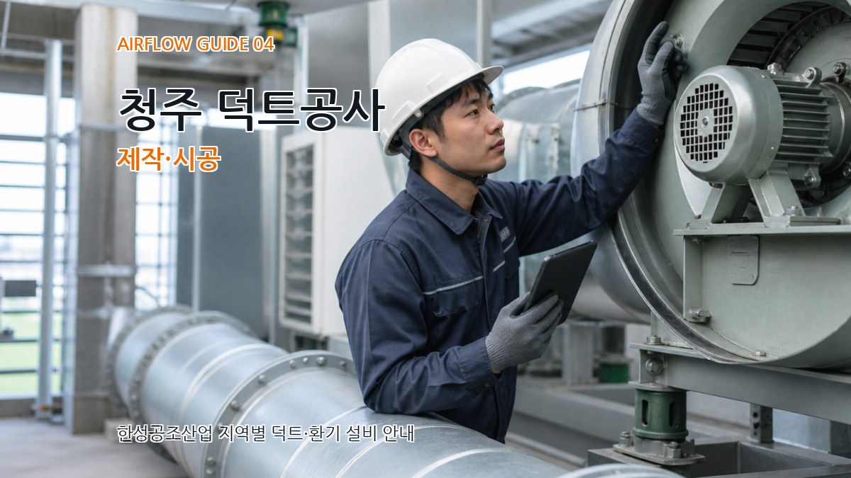 청주 덕트공사 제작·시공