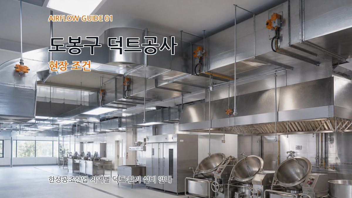 도봉구 덕트공사
