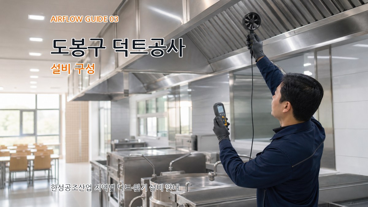 도봉구 덕트공사 설비 구성