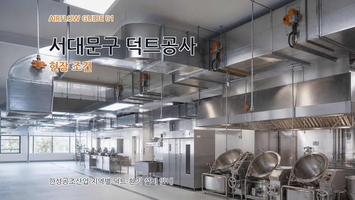 서대문구 덕트공사