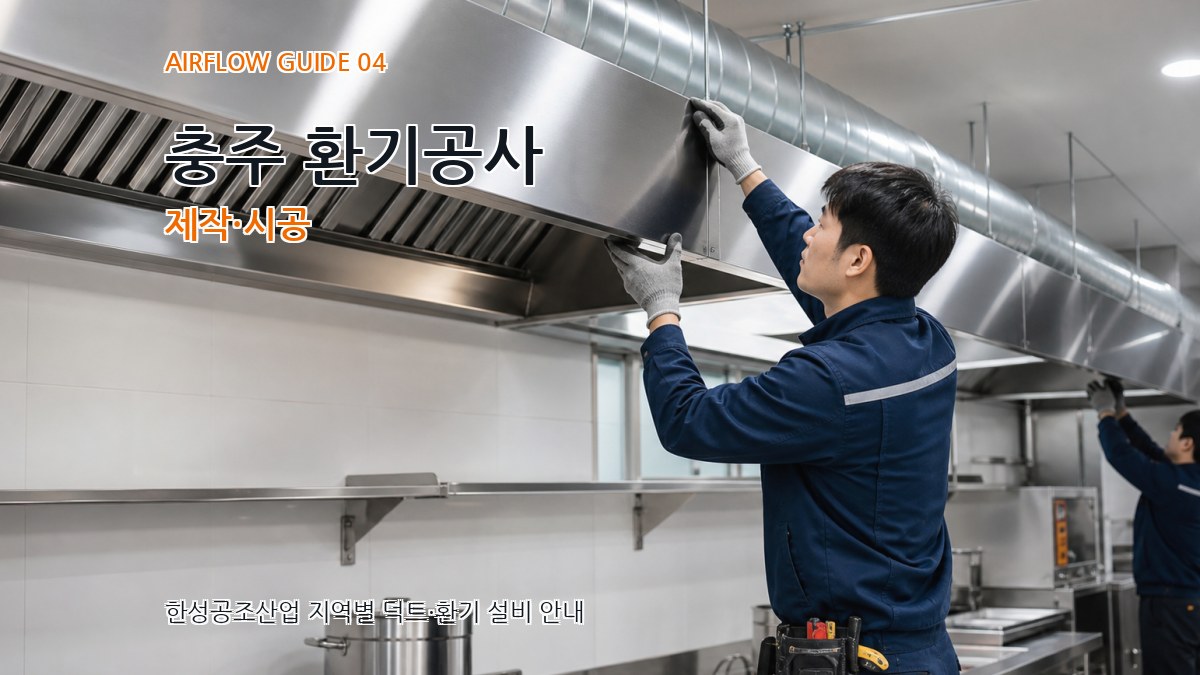 충주 환기공사 제작·시공
