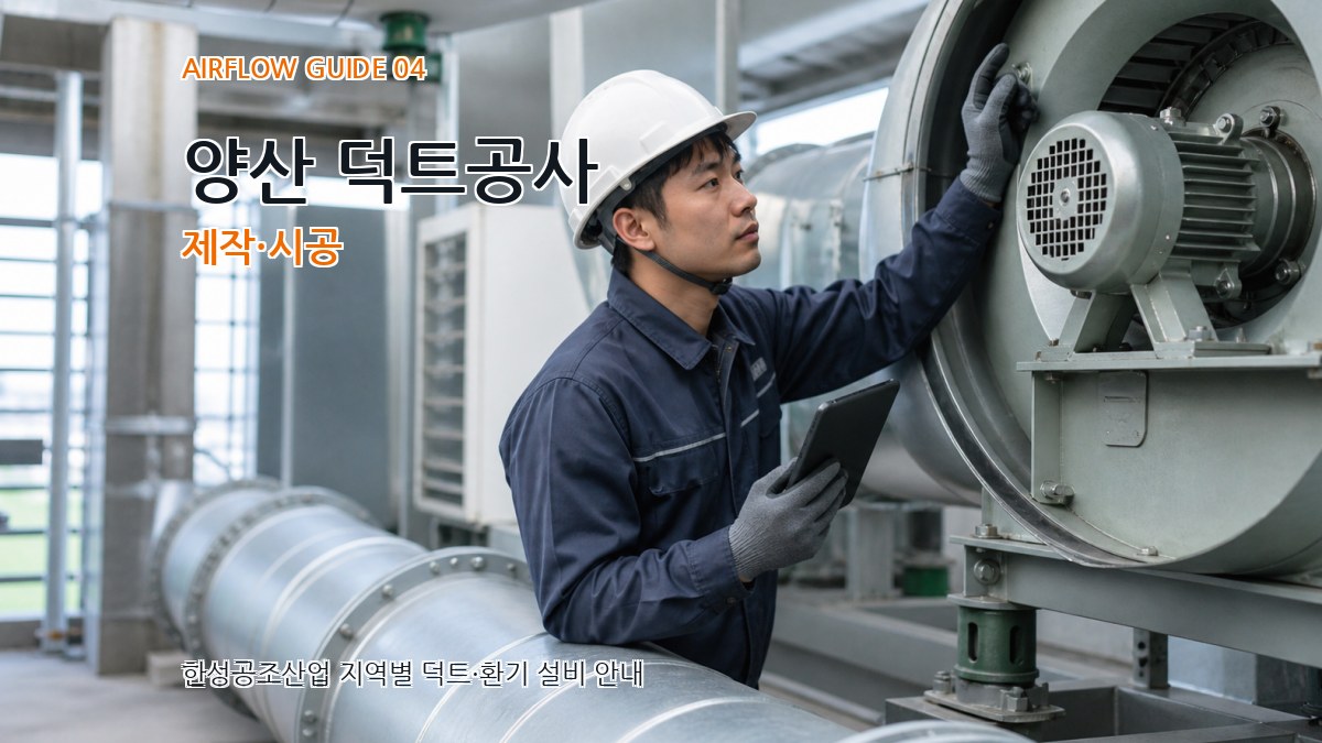 양산 덕트공사 제작·시공