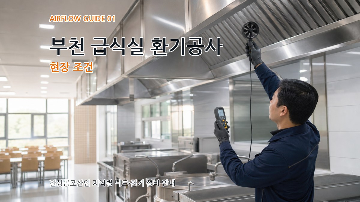 부천 급식실 환기공사