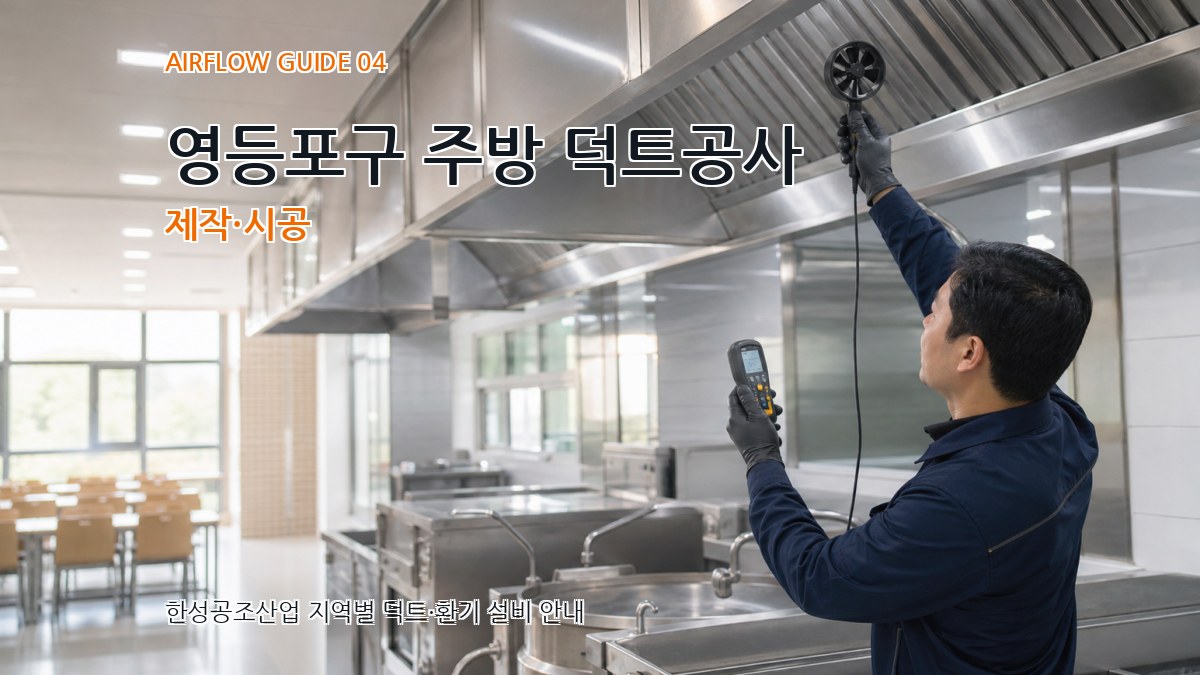영등포구 주방 덕트공사 제작·시공
