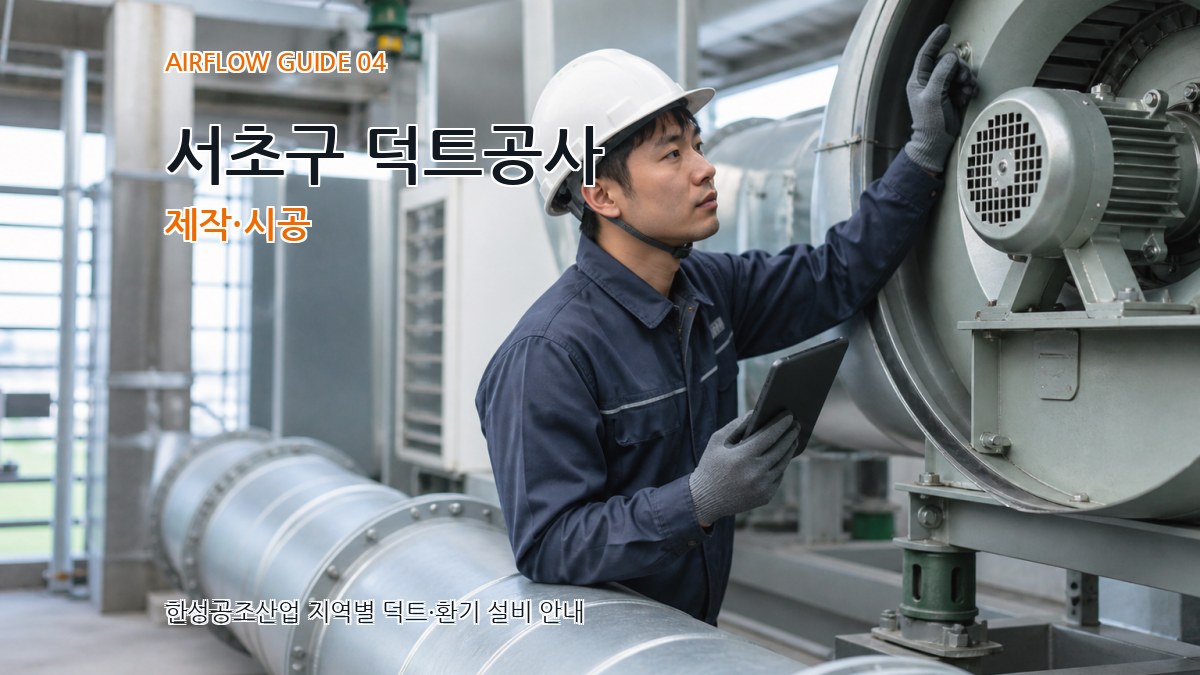 서초구 덕트공사 제작·시공