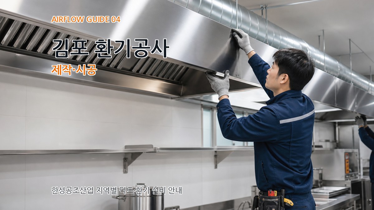 김포 환기공사 제작·시공