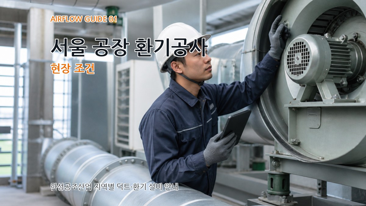 서울 공장 환기공사