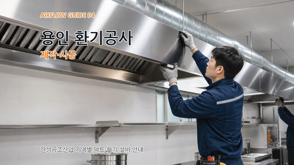 용인 환기공사 제작·시공