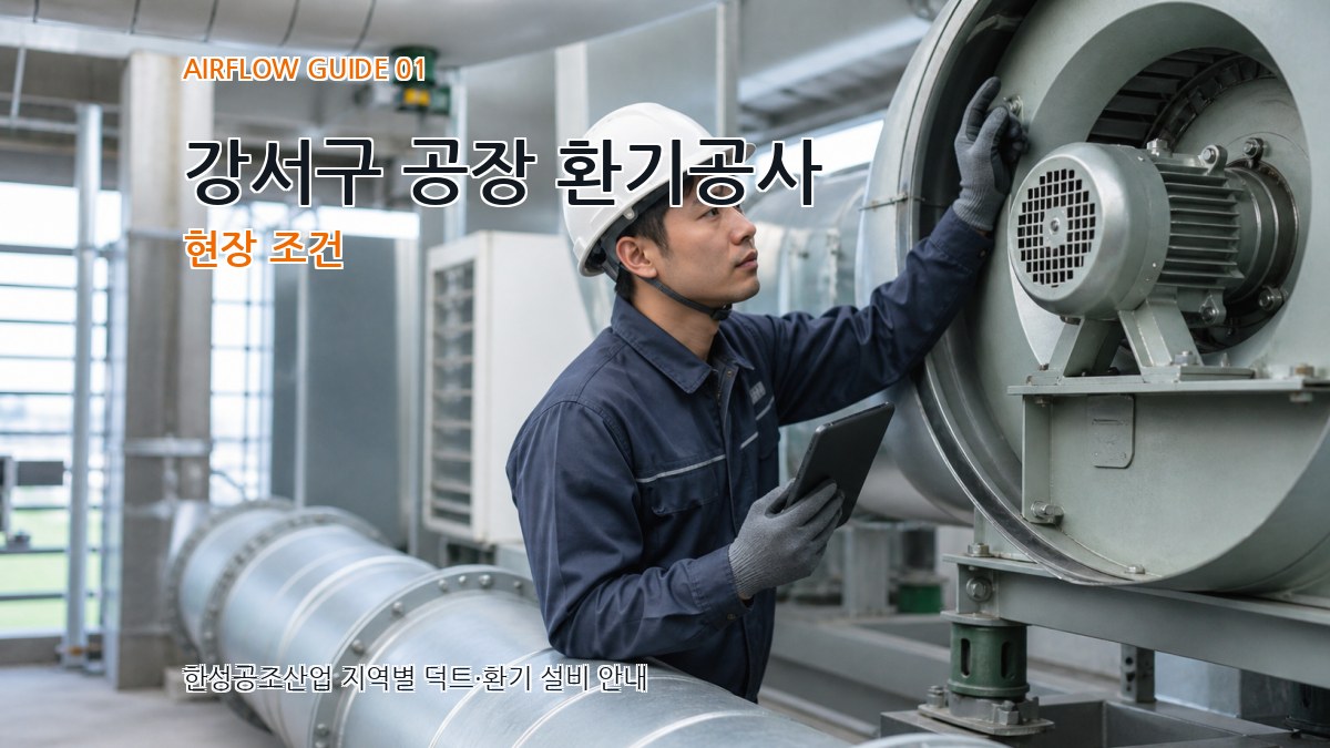 강서구 공장 환기공사