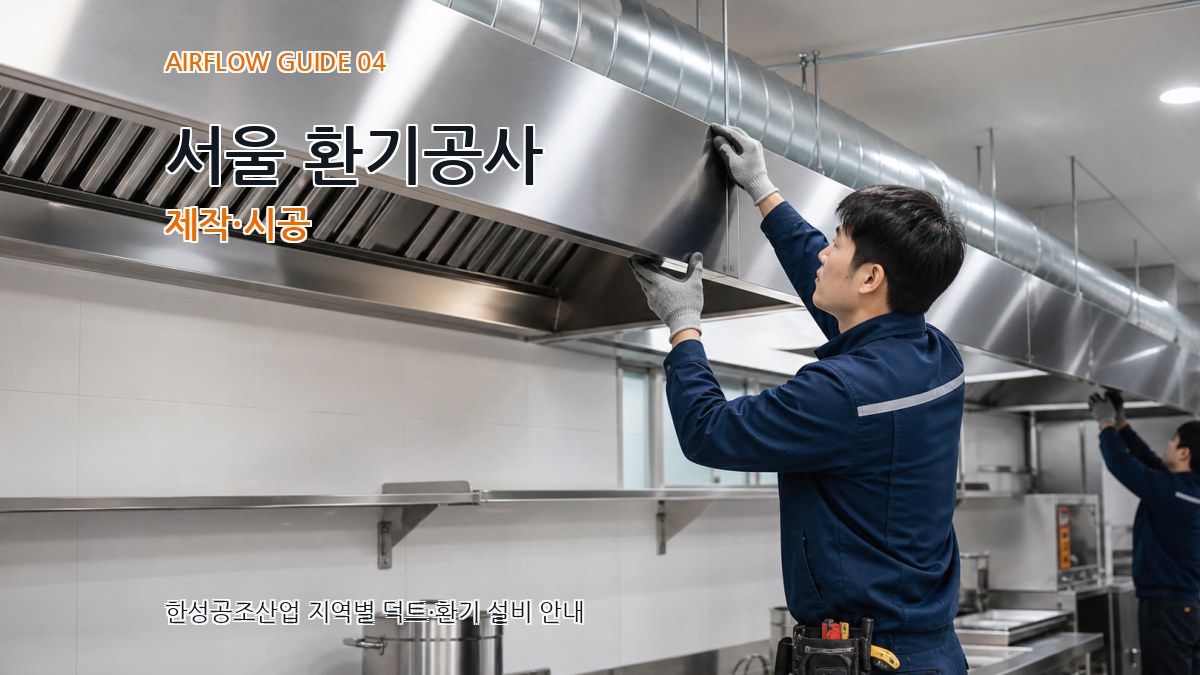 서울 환기공사 제작·시공