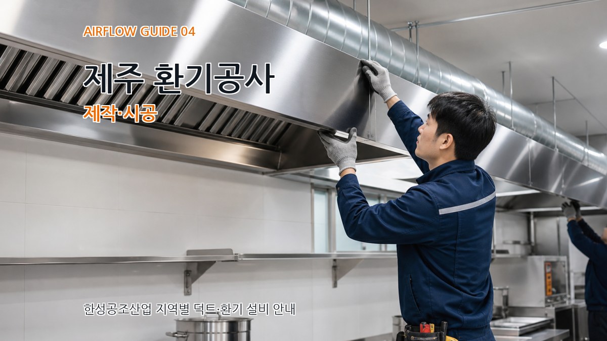 제주 환기공사 제작·시공