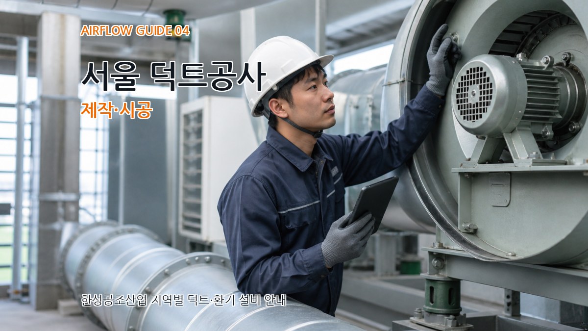 서울 덕트공사 제작·시공