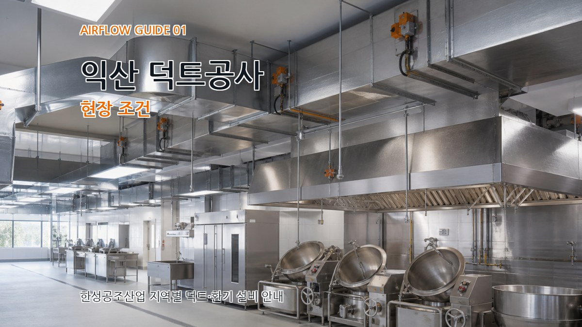 익산 덕트공사