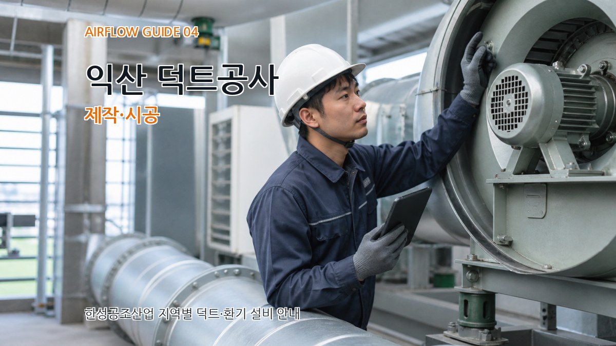 익산 덕트공사 제작·시공