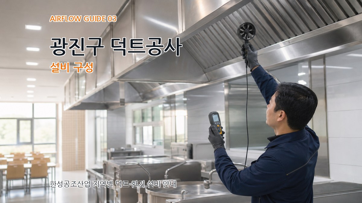 광진구 덕트공사 설비 구성