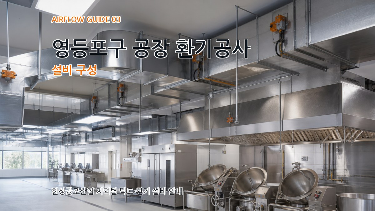 영등포구 공장 환기공사 설비 구성