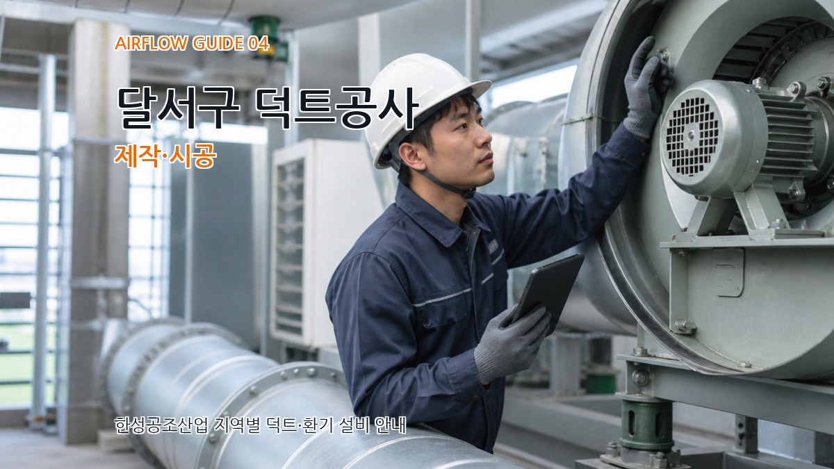 달서구 덕트공사 제작·시공