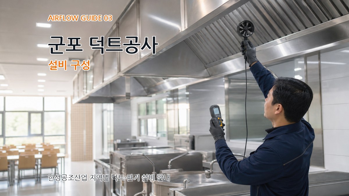 군포 덕트공사 설비 구성