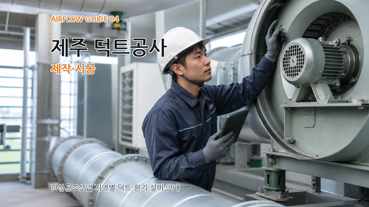 제주 덕트공사 제작·시공