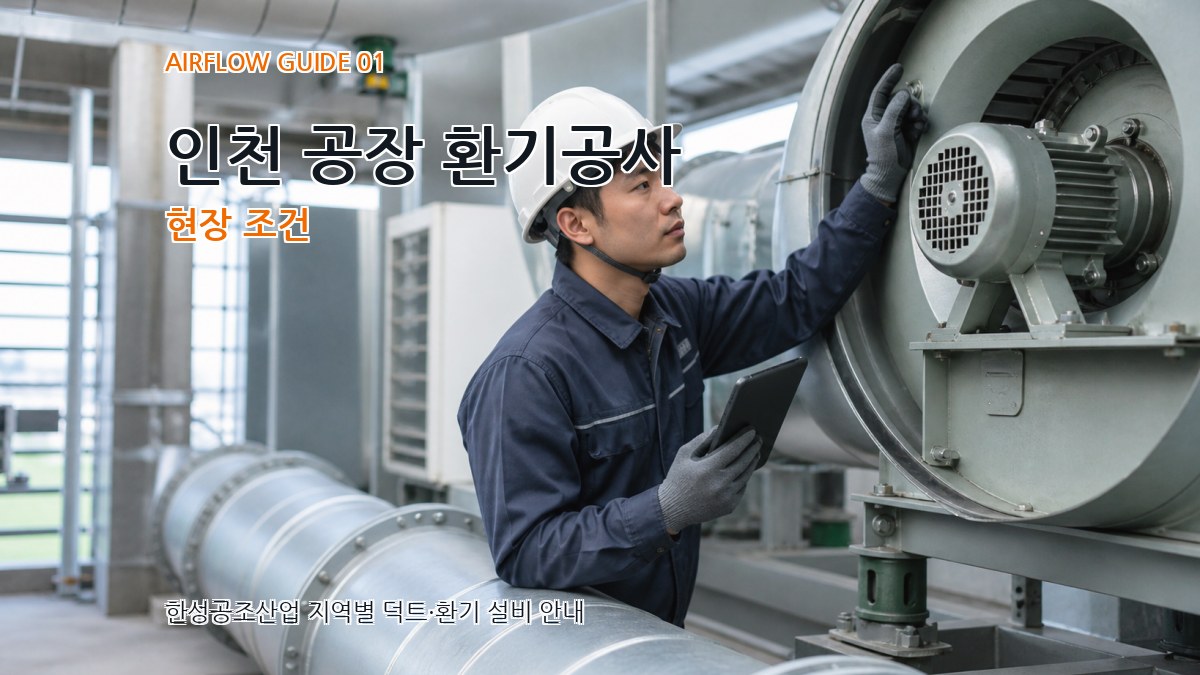 인천 공장 환기공사