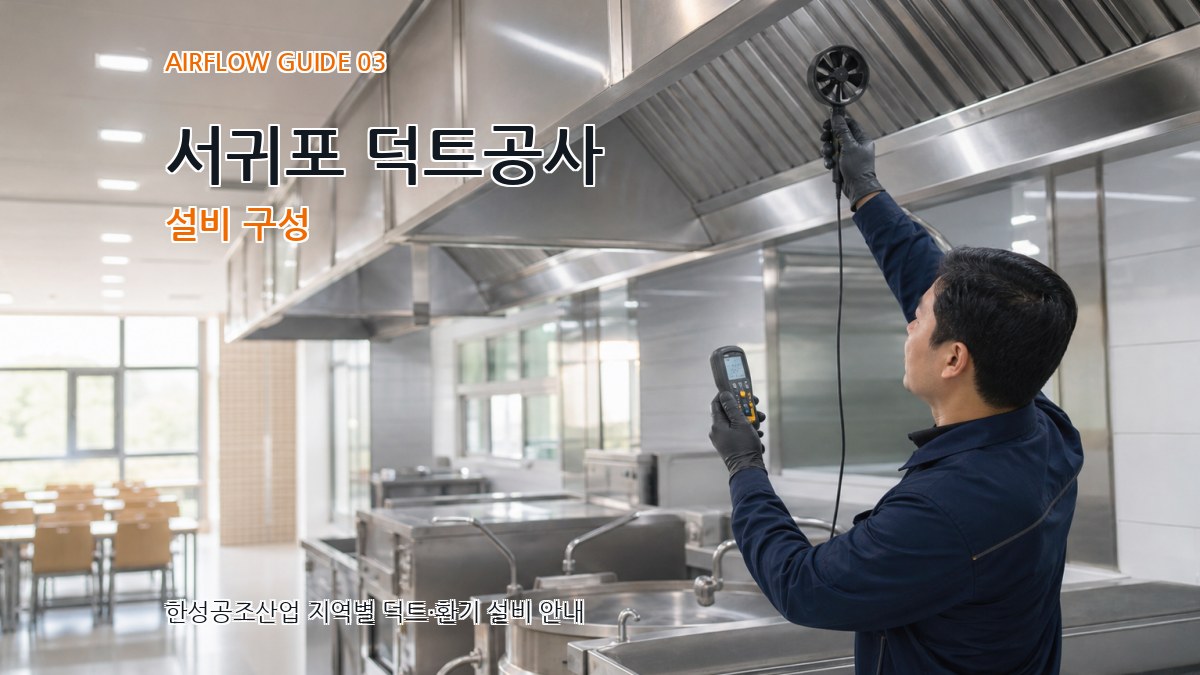 서귀포 덕트공사 설비 구성