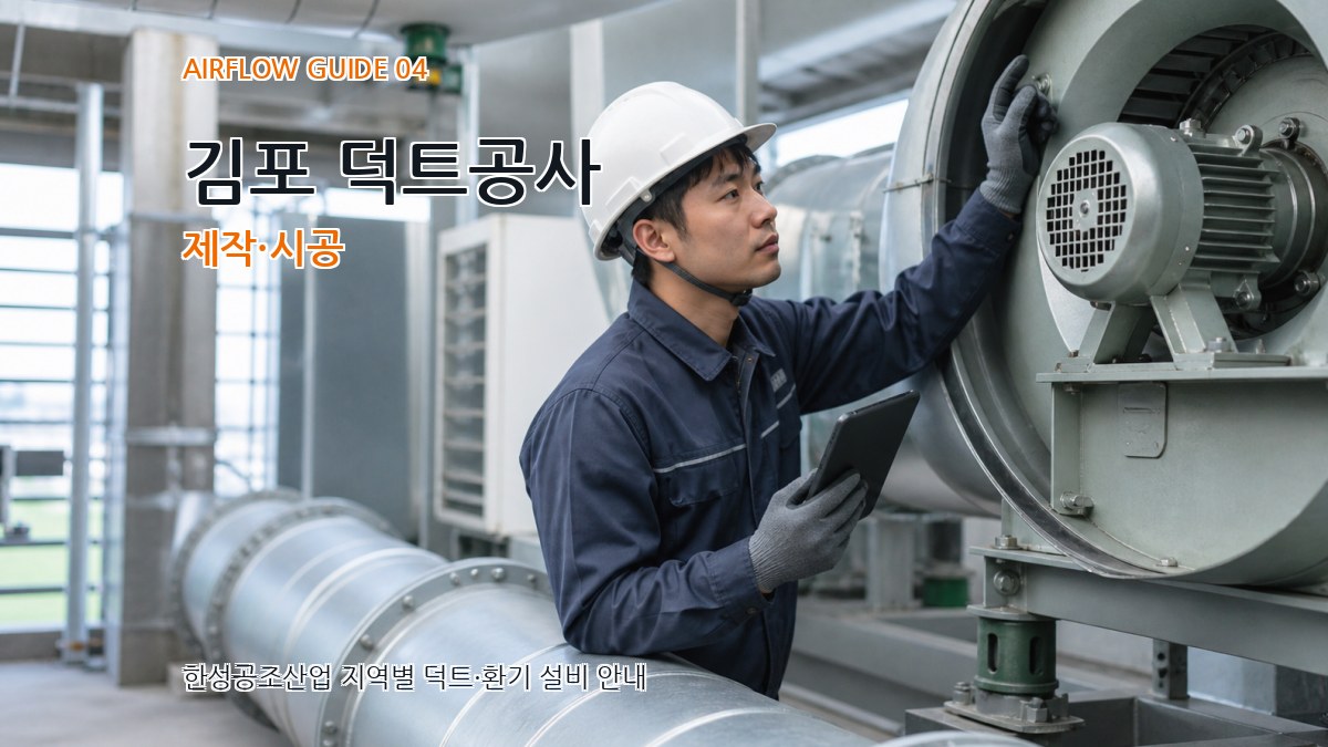 김포 덕트공사 제작·시공