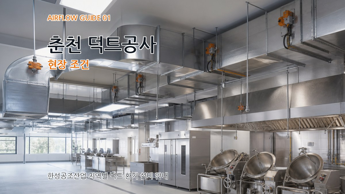 춘천 덕트공사