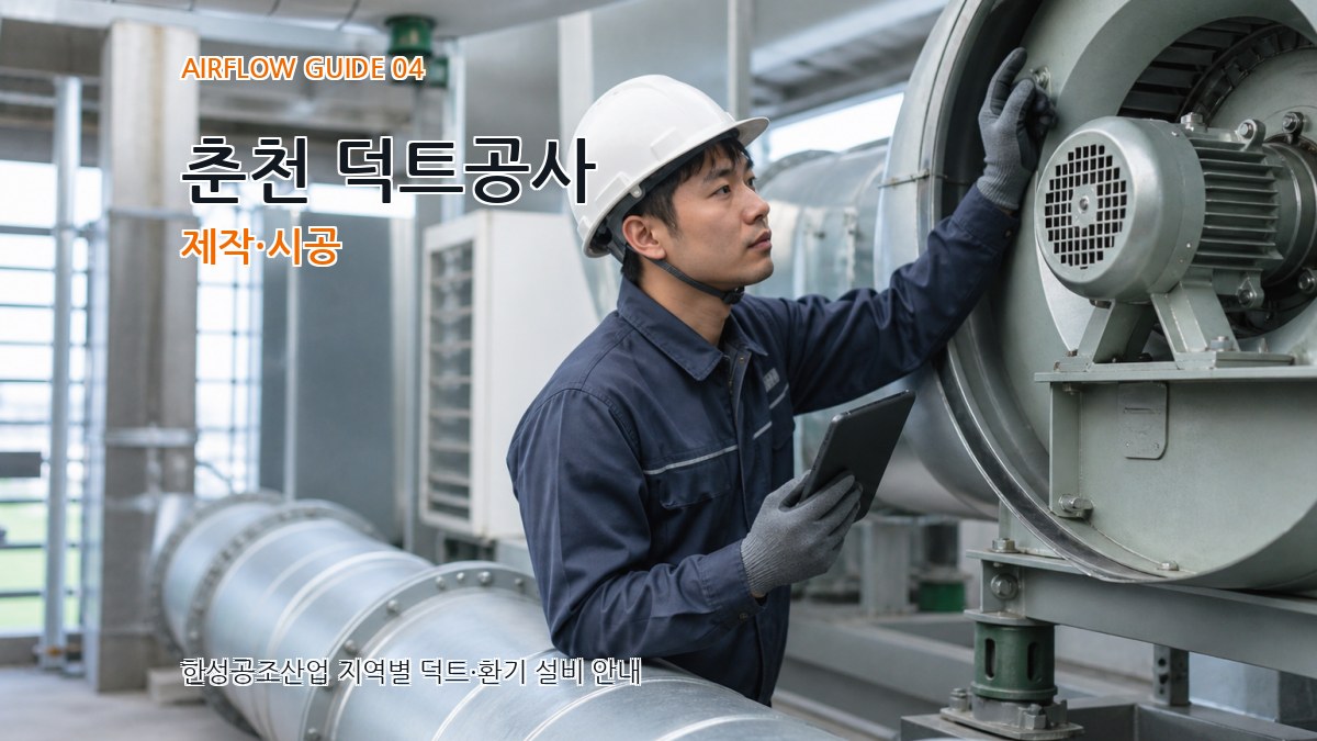 춘천 덕트공사 제작·시공