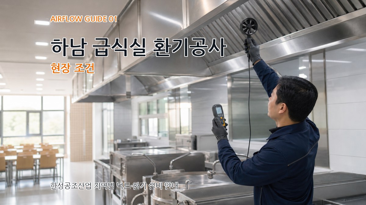 하남 급식실 환기공사