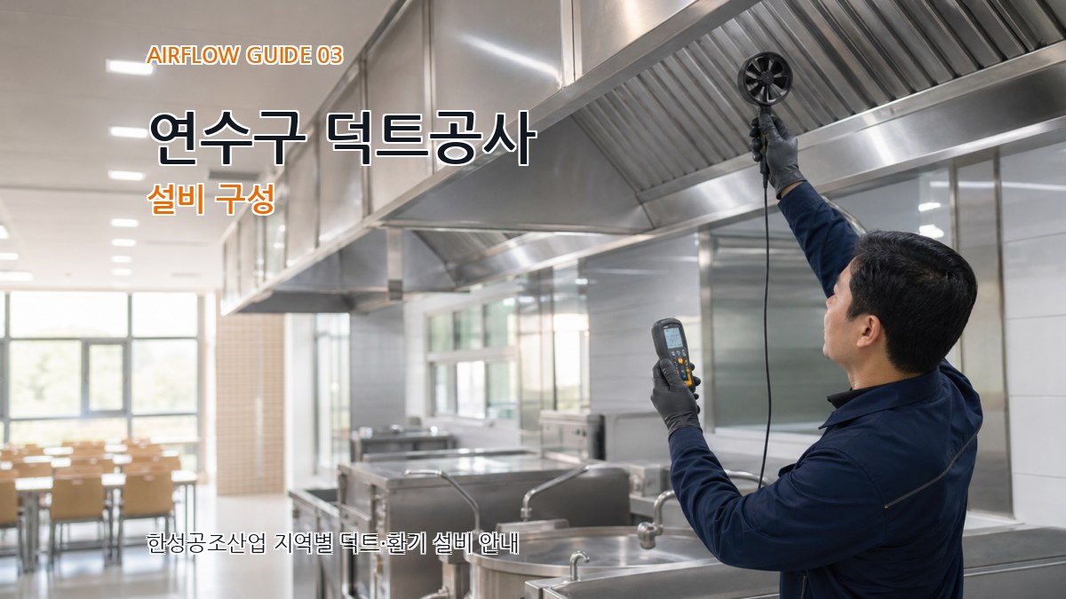 연수구 덕트공사 설비 구성
