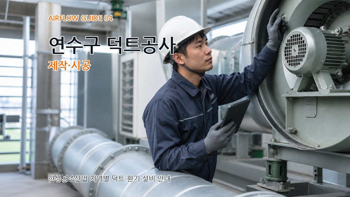 연수구 덕트공사 제작·시공