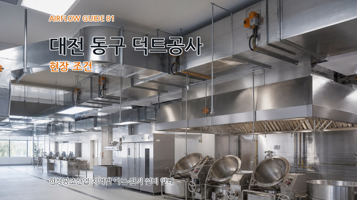 대전 동구 덕트공사