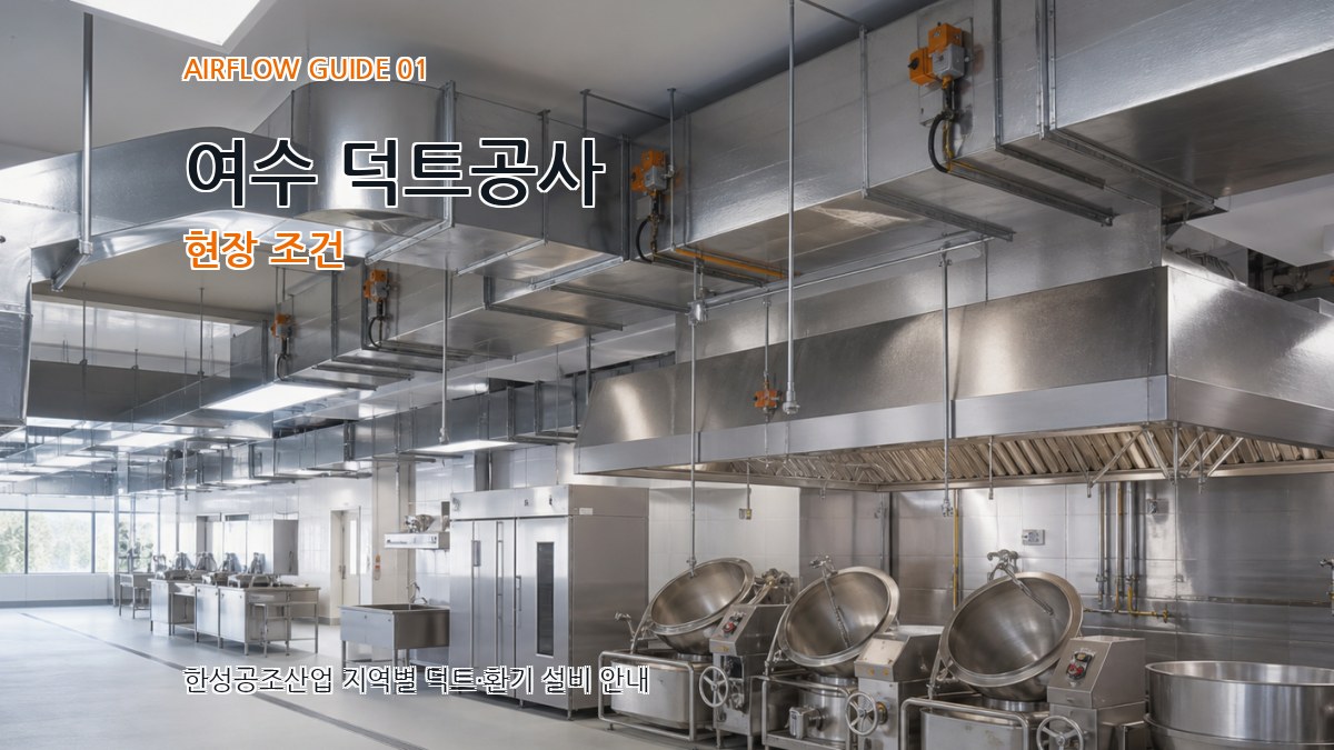 여수 덕트공사