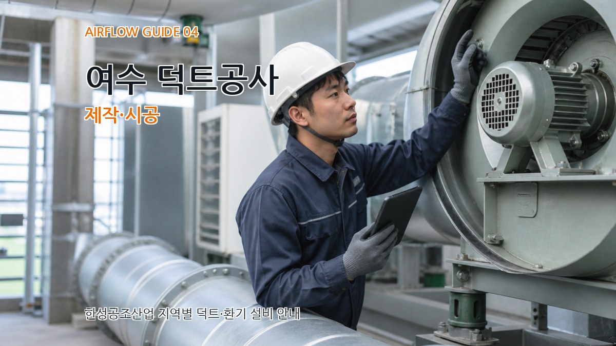 여수 덕트공사 제작·시공