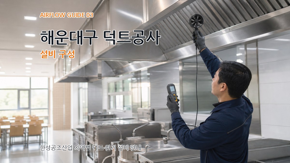해운대구 덕트공사 설비 구성