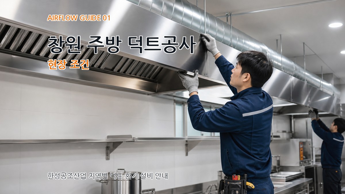 창원 주방 덕트공사