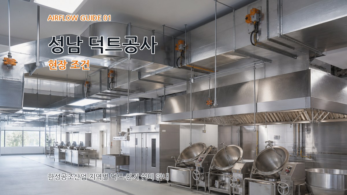 성남 덕트공사