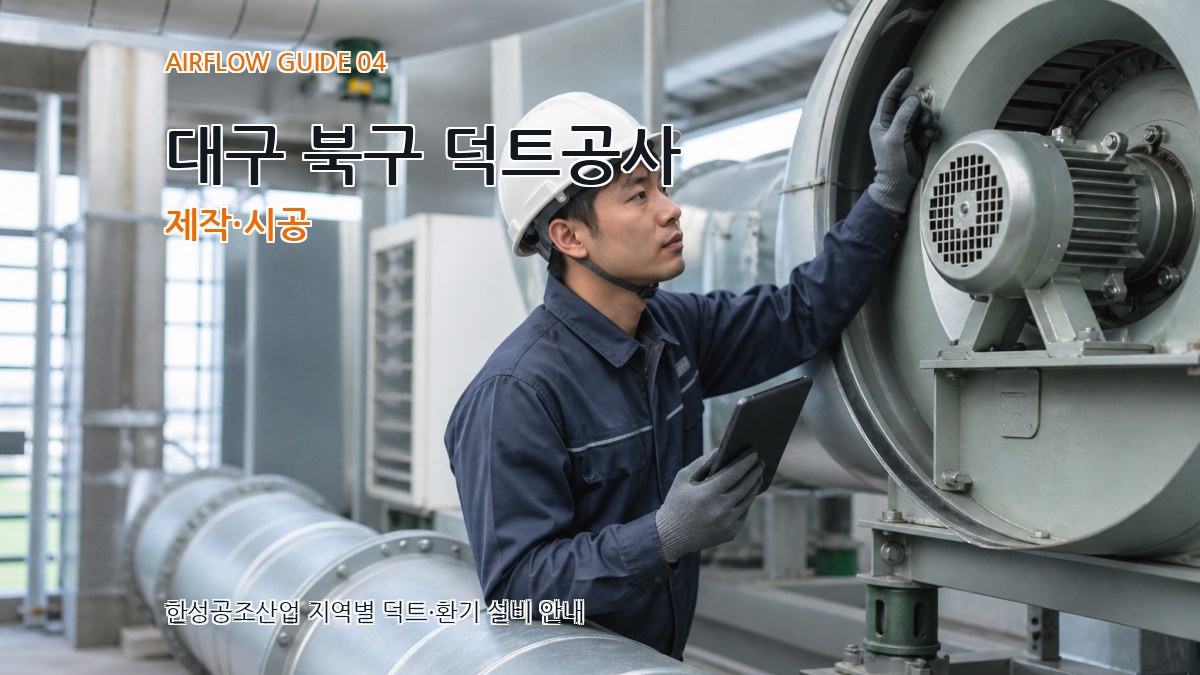 대구 북구 덕트공사 제작·시공