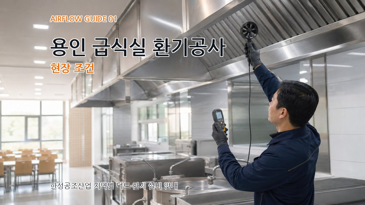 용인 급식실 환기공사