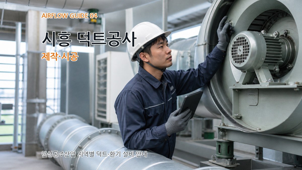 시흥 덕트공사 제작·시공