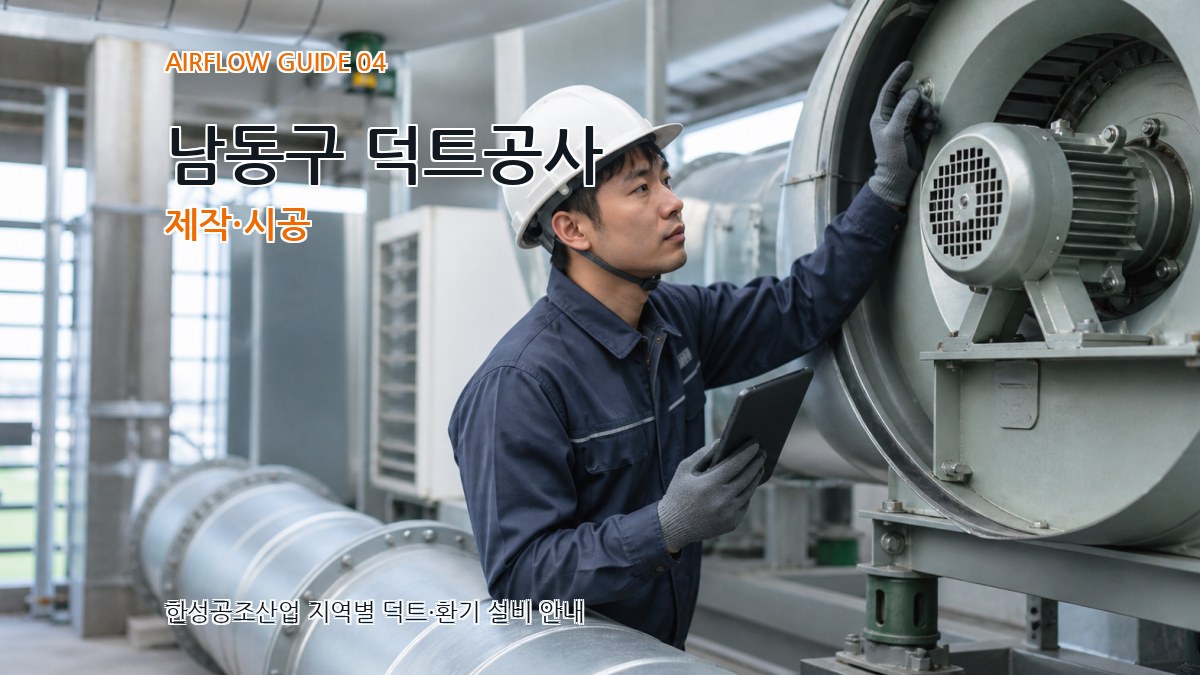 남동구 덕트공사 제작·시공