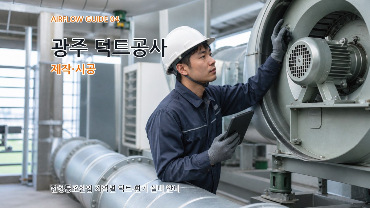 광주 덕트공사 제작·시공
