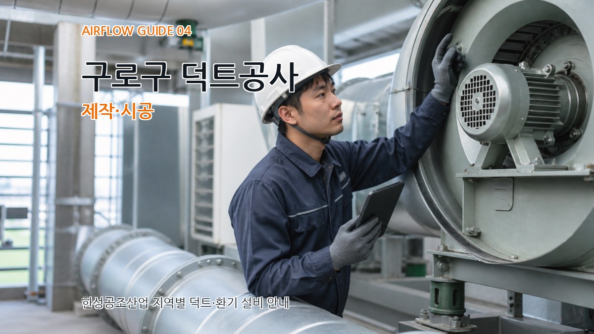 구로구 덕트공사 제작·시공
