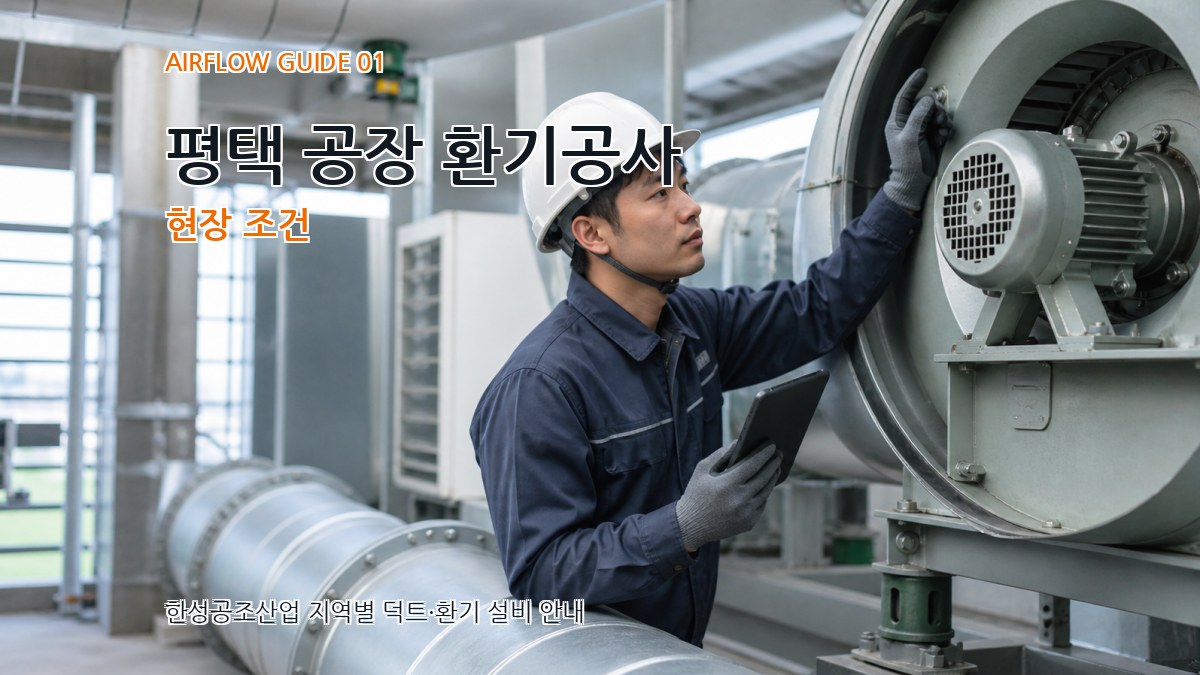 평택 공장 환기공사