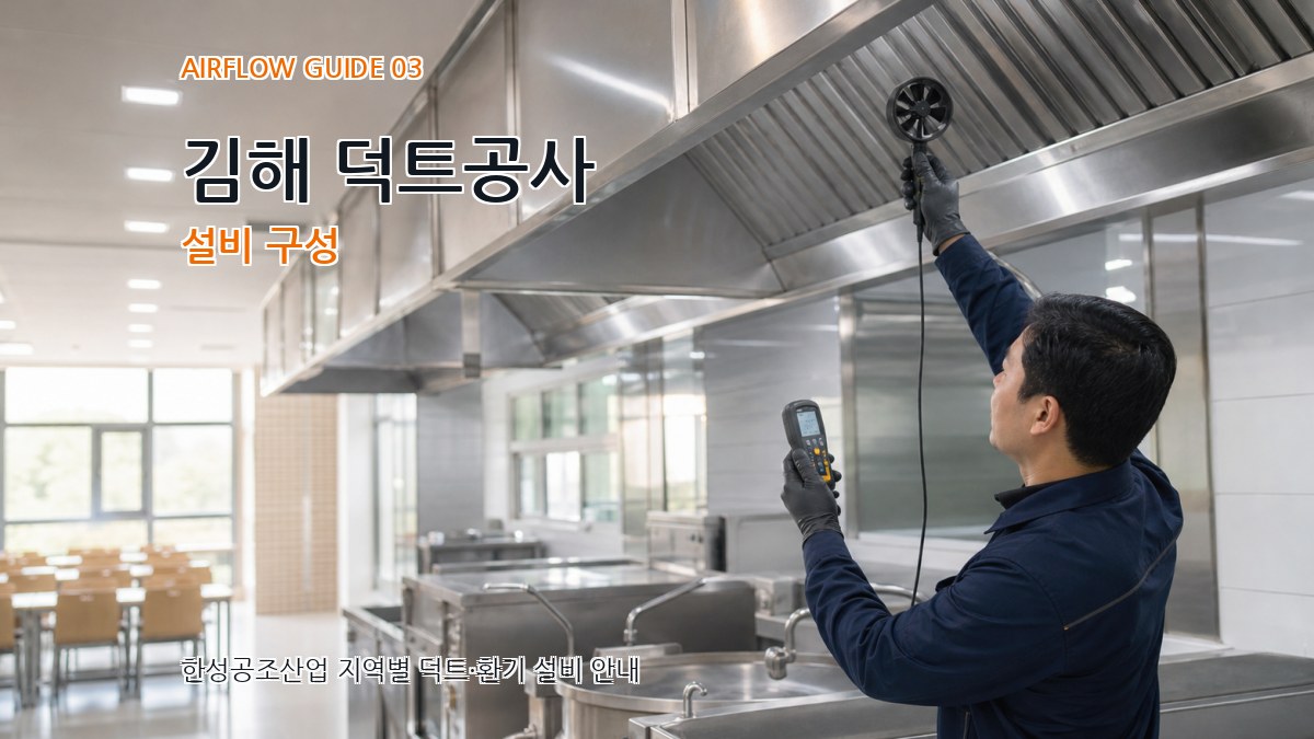 김해 덕트공사 설비 구성
